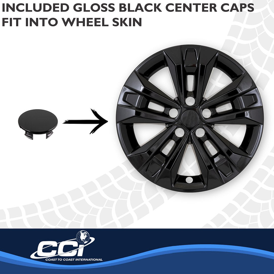 Coast To Coast IMP522BLK Gloss Black 17-Inch Skin Set - image 4