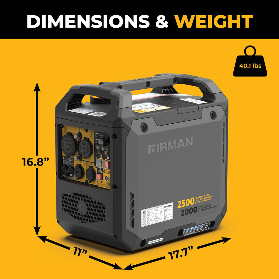 Firman W02081 Generator Power - image 5
