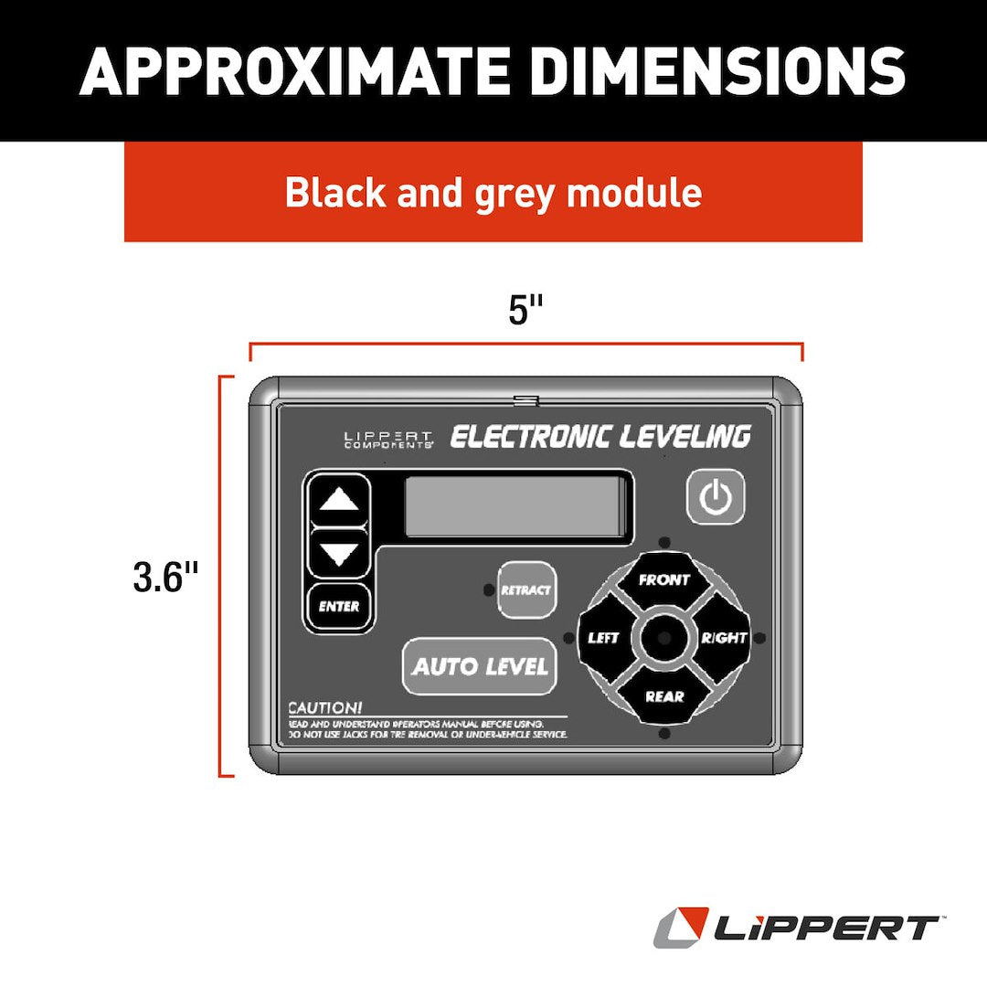 Lippert Components 421484 Leveling System Touchpad - image 2