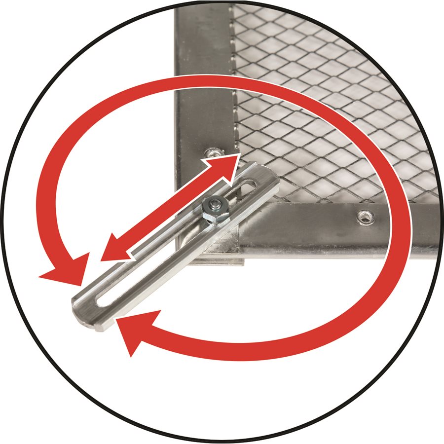 Camco 43980 Screen Door Grille - image 4