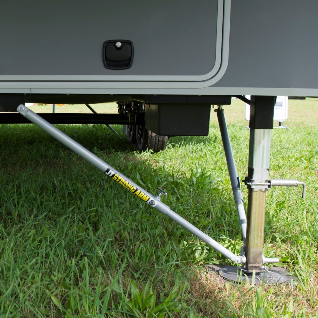Lippert Components 314592 Trailer Stabilizer Jack Stand Lock Arm Mount - image 3