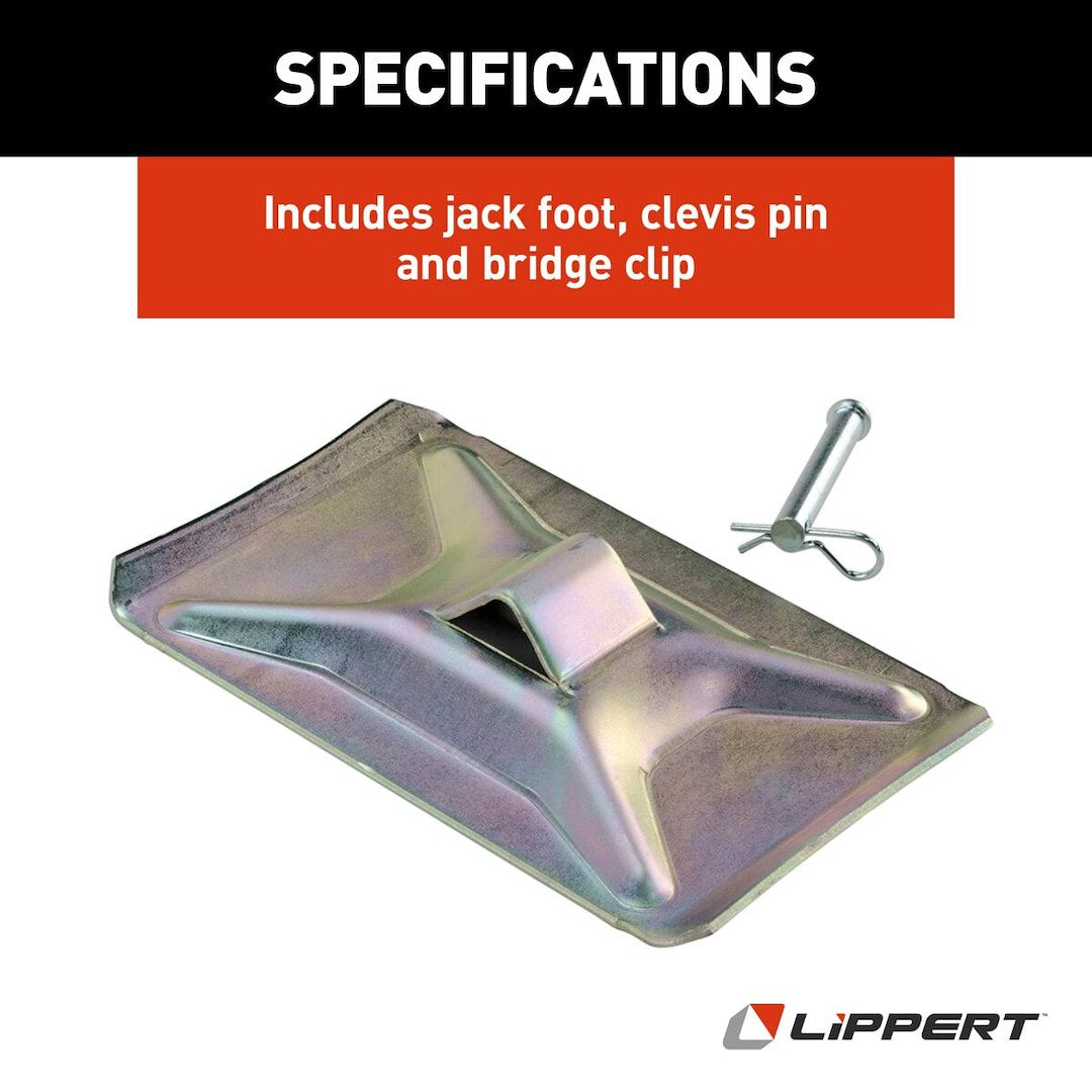 Lippert Components 700052 Trailer Landing Gear Foot - image 6