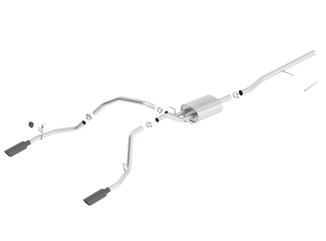Borla ATAK ® Series Cat Back System Single Dual Exhaust System Kit 140537BC - image 1