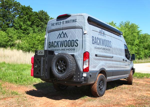 Backwoods Adventure Mods BWFDTR-203ZZVVB Rear Swing-Out Bumper - image 2