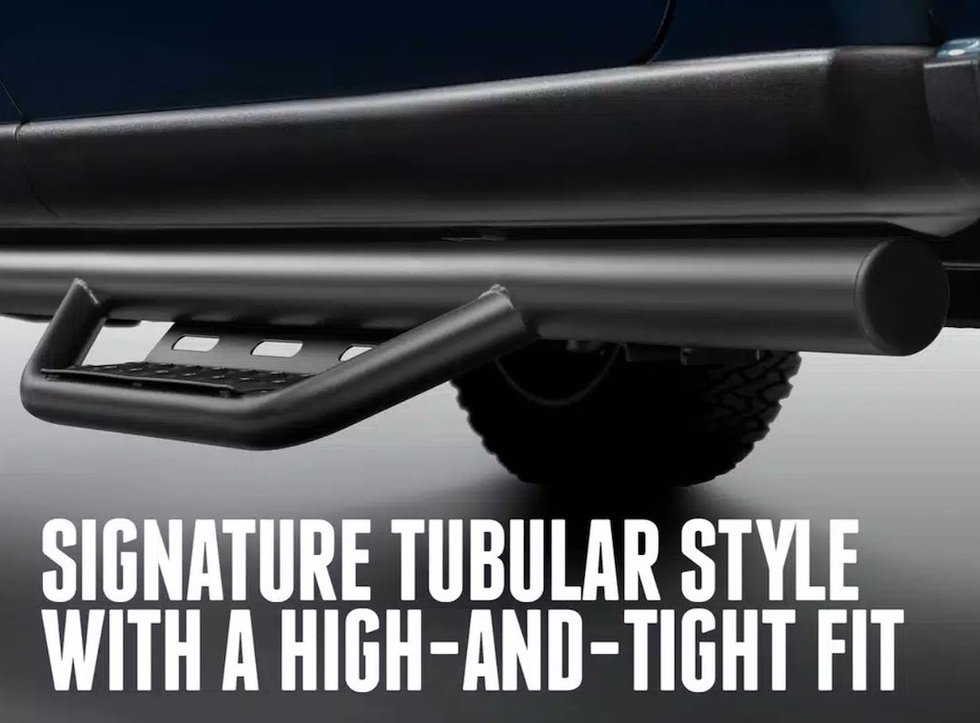 N-Fab 119417122 RS Series 2-Inch Round Nerf Bar