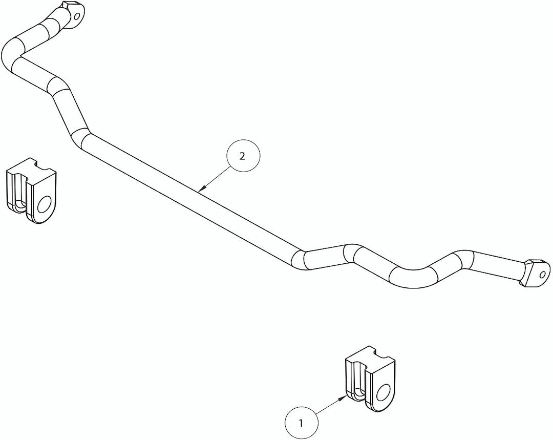 Roadmaster 1139-176 Stabilizer Bar - image 2
