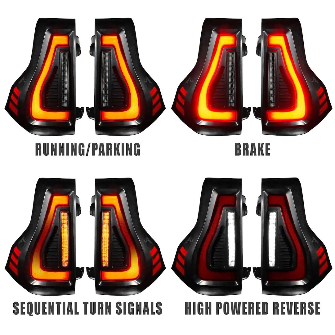 Oracle Lighting 5931-504 Lensless Flush LED Tail Lights for GX460