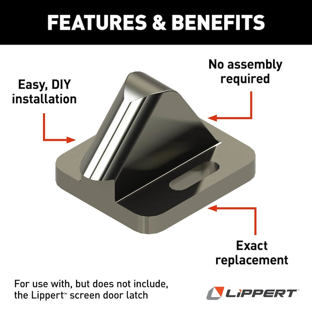 Lippert Components Screen Door Latch Striker (198252)