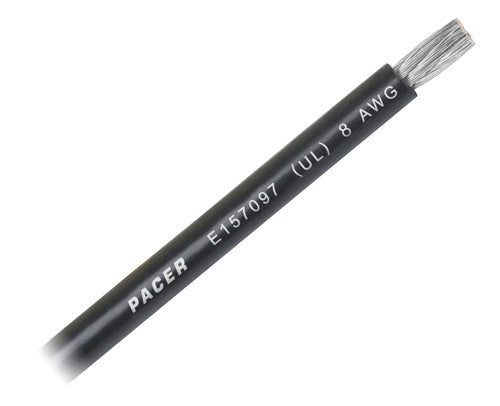 Pacer Marine Wul8bk-100 Tinned-Copper Primary Wire