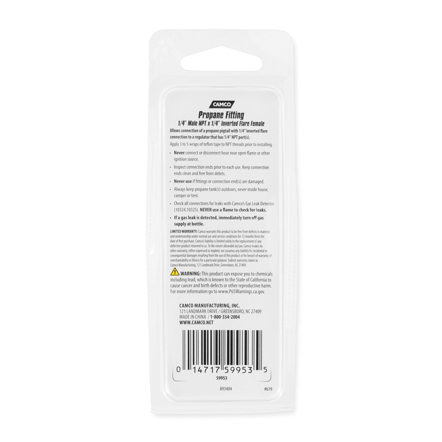 Camco Propane Hose Connector (59953)