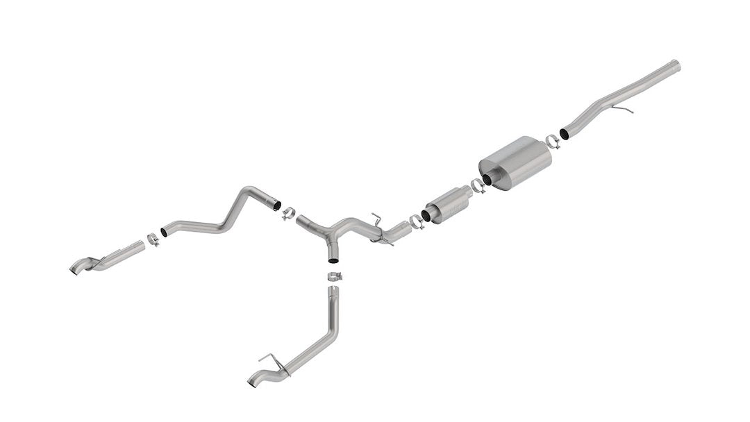 Borla S-Type Cat Back System Single Dual Exhaust System Kit 140773 - image 1