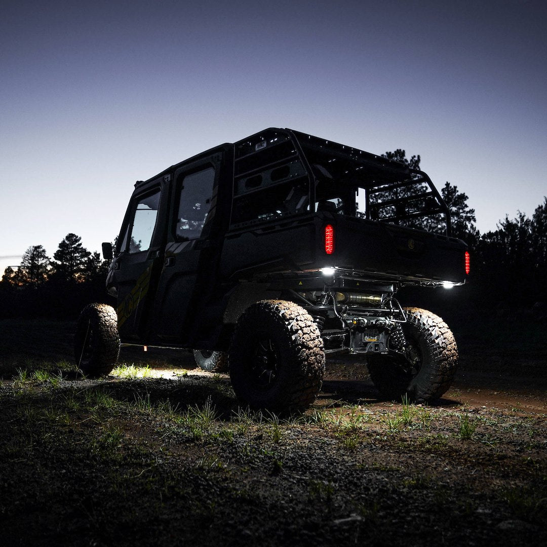 KC Hilites 1358 Cyclone V2 Clear LED Rock Light