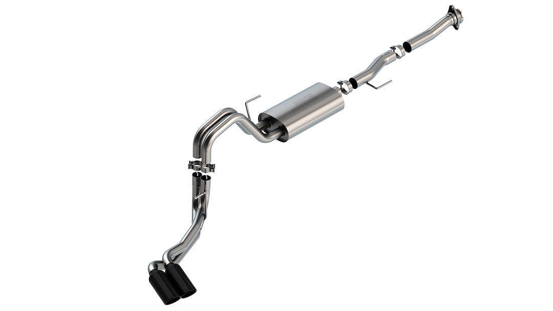 Borla S-Type Cat Back System Single Dual Exhaust System Kit 140876BC - image 1