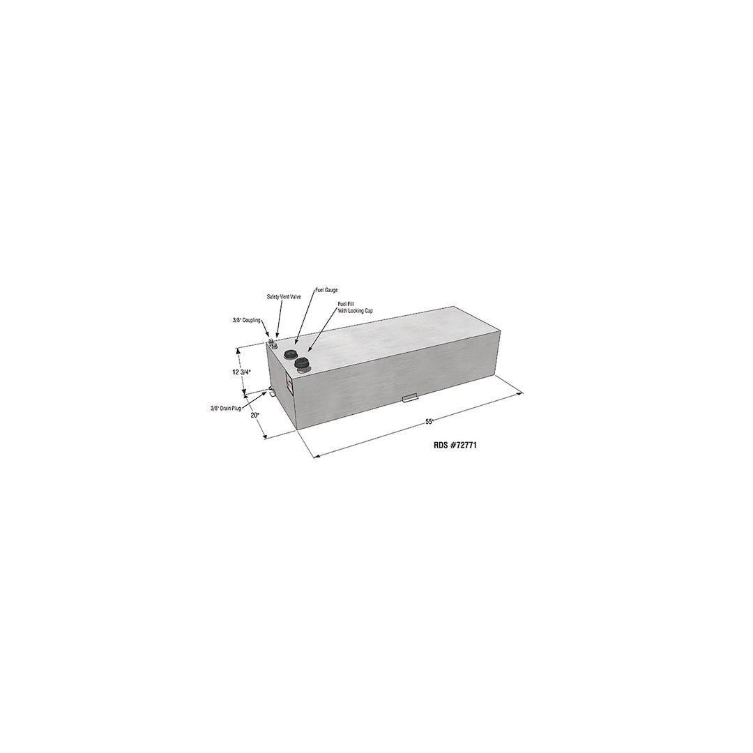 Rds Tanks 72771 Auxiliary Fuel Tank - image 2