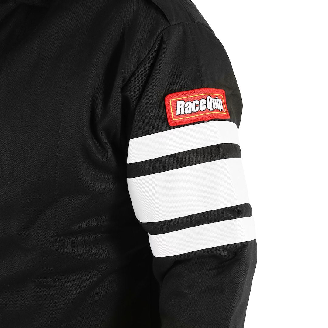 Racequip 121007 Black Racing Jacket, 2X-Large