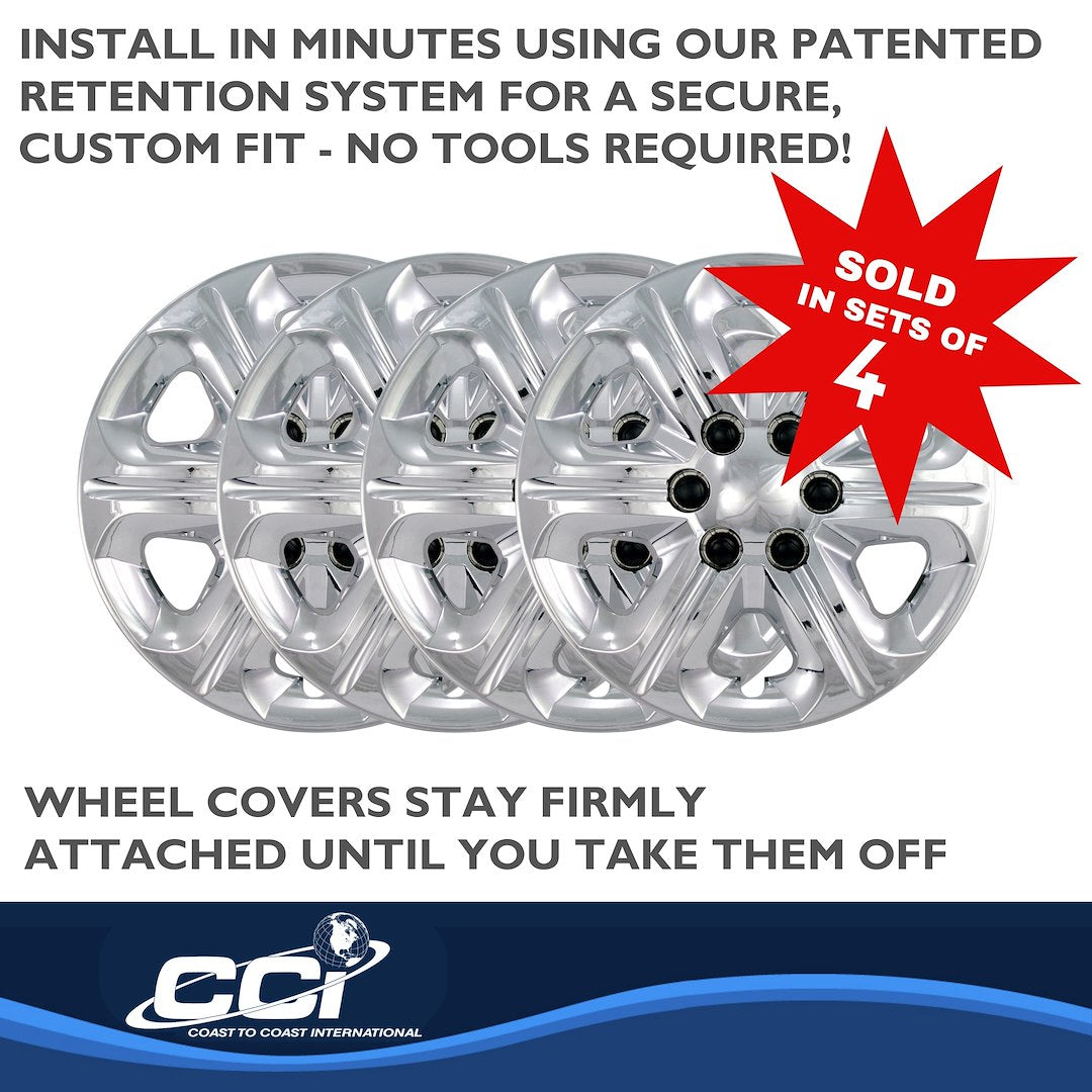Coast To Coast 45417C Traverse 17-Inch Chrome Covers - image 4