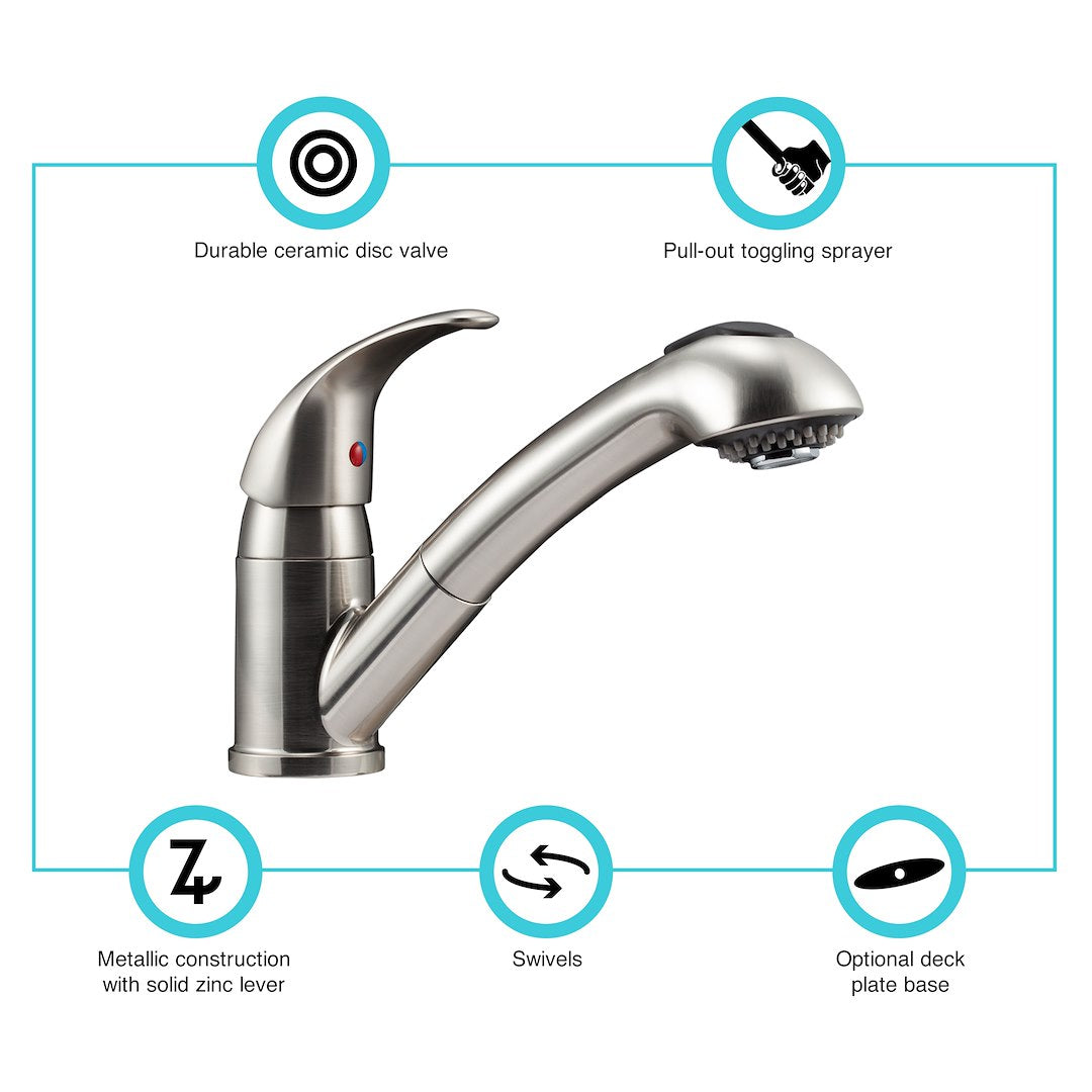 Dura Faucet Df-Nmk852-Sn Faucet - image 9