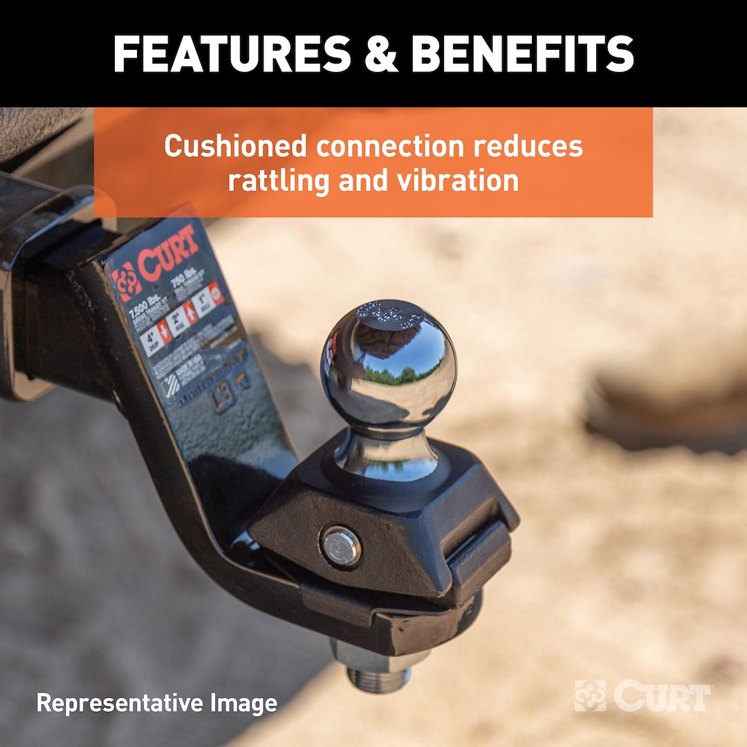 Curt 45144 Trailer Hitch Ball Mount - image 5