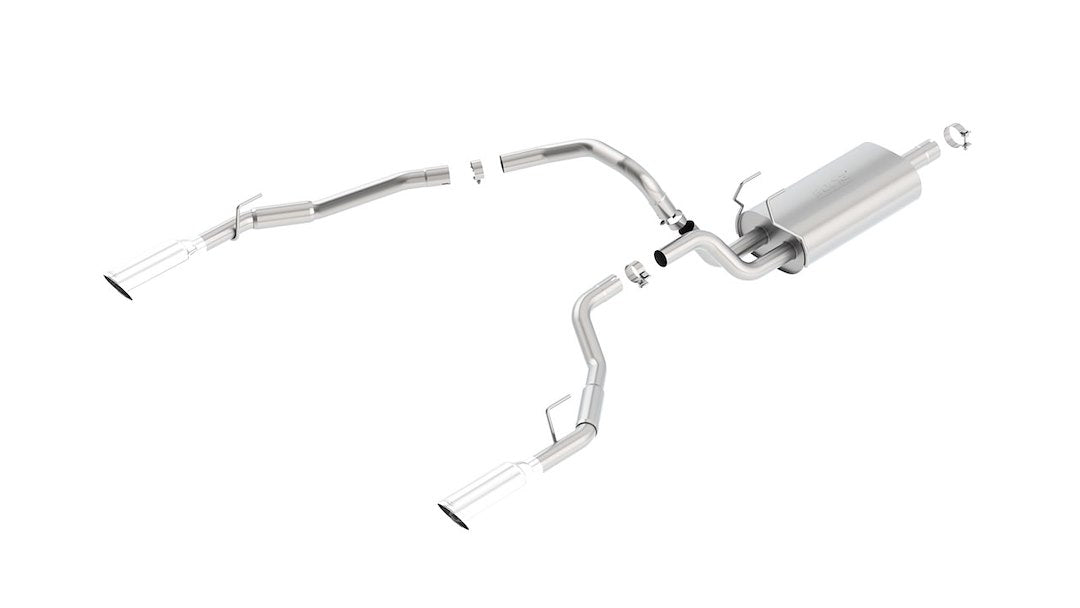 Borla Touring Cat Back System Single Dual Exhaust System Kit 140552 - image 1