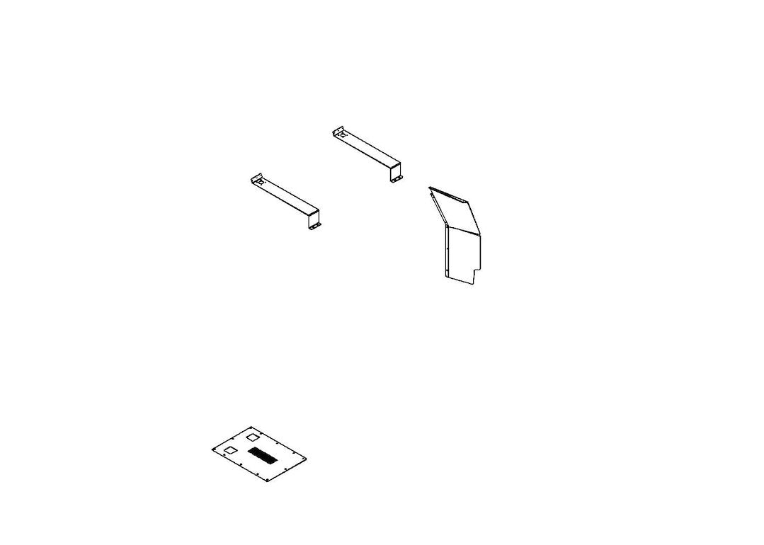 Havis Inc. P-Mfk-14 Bulkhead Divider Mounting Kit