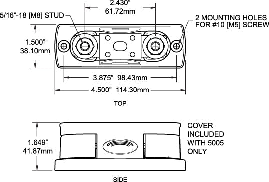 Blue Sea 5005-Bss Fuse Block - image 2