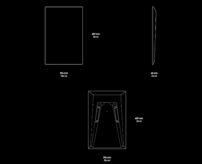 Kit de Internet por satélite KVH 72-1113-WALL-R Starlink Performance Gen 3 – Montaje en pared