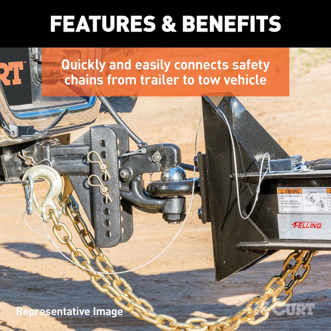 Curt 81960 Trailer Safety Chain Hook - image 4
