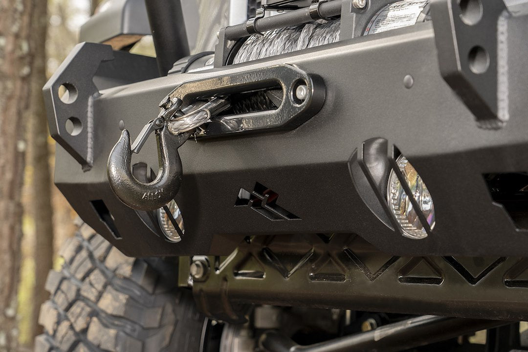 Rugged Ridge 11540.31 Full-Width Steel Front Bumper for JL