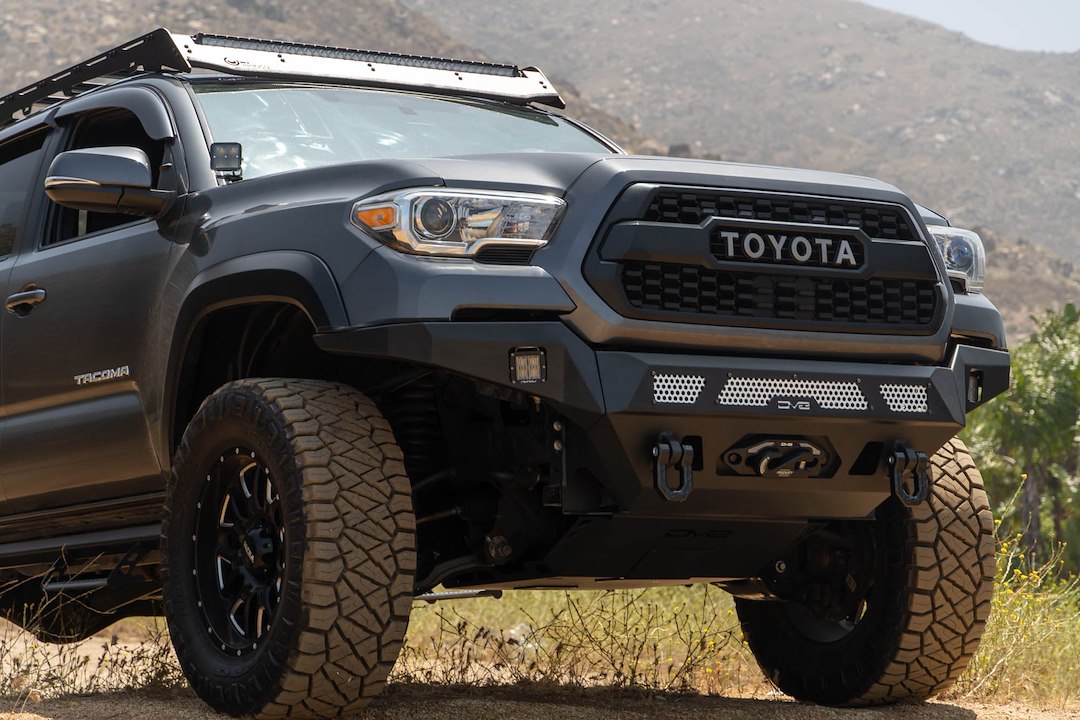 DV8 Offroad FBTT1-07 MTO Tacoma Modular Steel Bumper