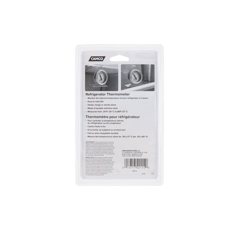 Camco Thermometer (42114) – Material: Metal