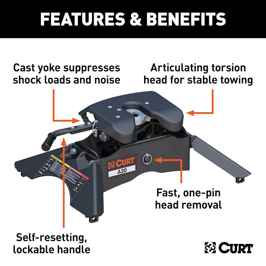 Curt 16140 Fifth Wheel Trailer Hitch - image 2