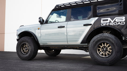 DV8 Offroad SRBR-03 Bronco Pinch-Weld Rocker Guard