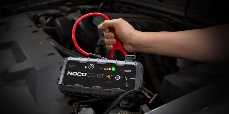 NOCO GB70 Boost HD 2000A Lithium Jump Starter – 8L Gas / 6L Diesel