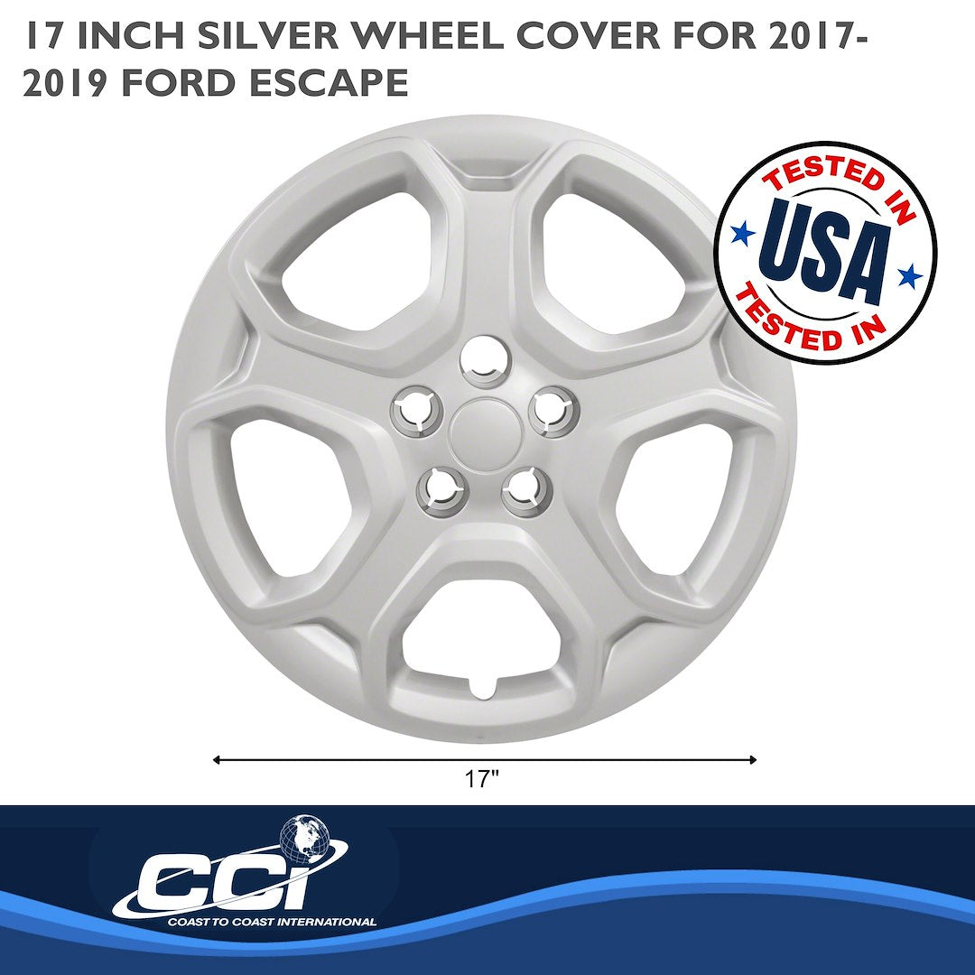 Coast To Coast 52517S Escape 17-Inch Silver Covers - image 2
