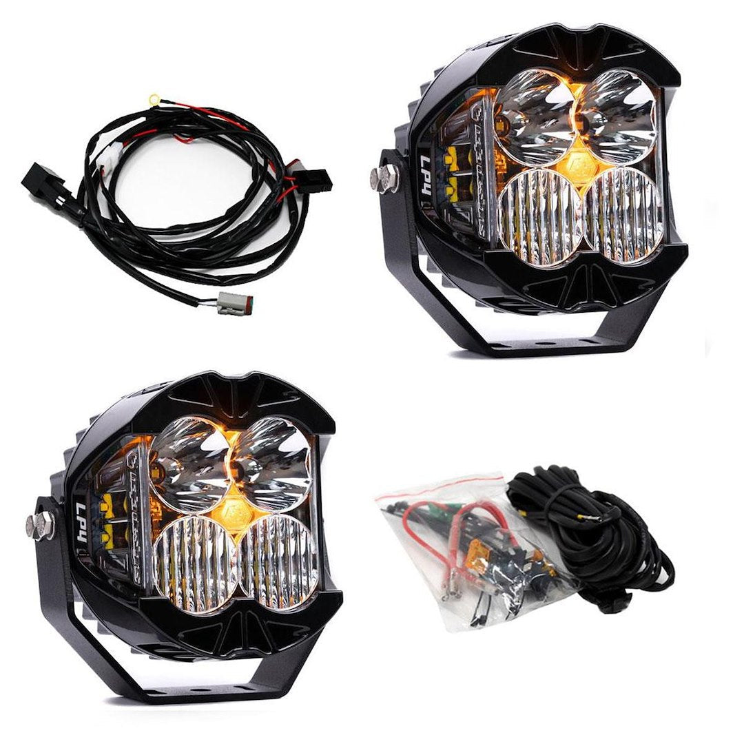 Baja Design LP4 Pro 60 Watt Forward Projecting Light/ 15 Watt Peripheral Light/ 4.83 Watt Backlight LED Driving/ Fog Light 297803 - image 1