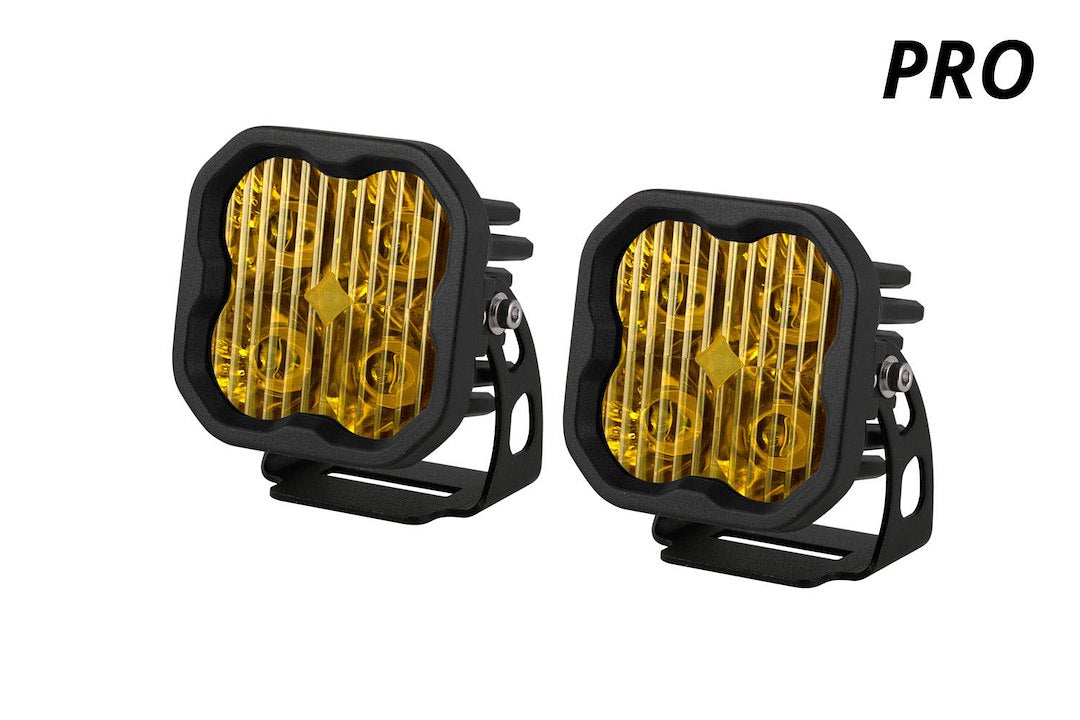 Diode Dynamics DD6890P SS3 Amber Combo LED Pods, Pair