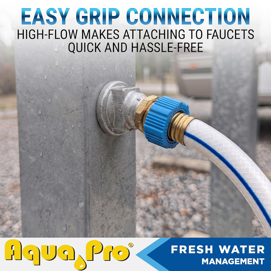 Aqua Pro 25 Feet 160 PSI Fresh Water Hose (W20863) – Length: 25 Feet