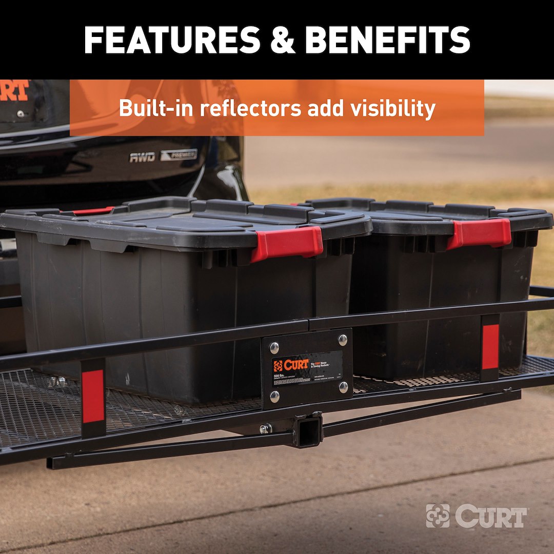 Curt 18150 Trailer Hitch Cargo Carrier - image 7
