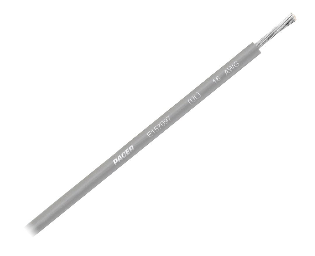 Pacer Marine Wul16gy-100 Flexible Primary Wire