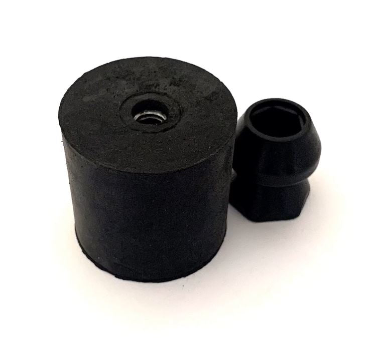 JR Products Plastic Bumper (10665) – Length: 1-1/2 Inch