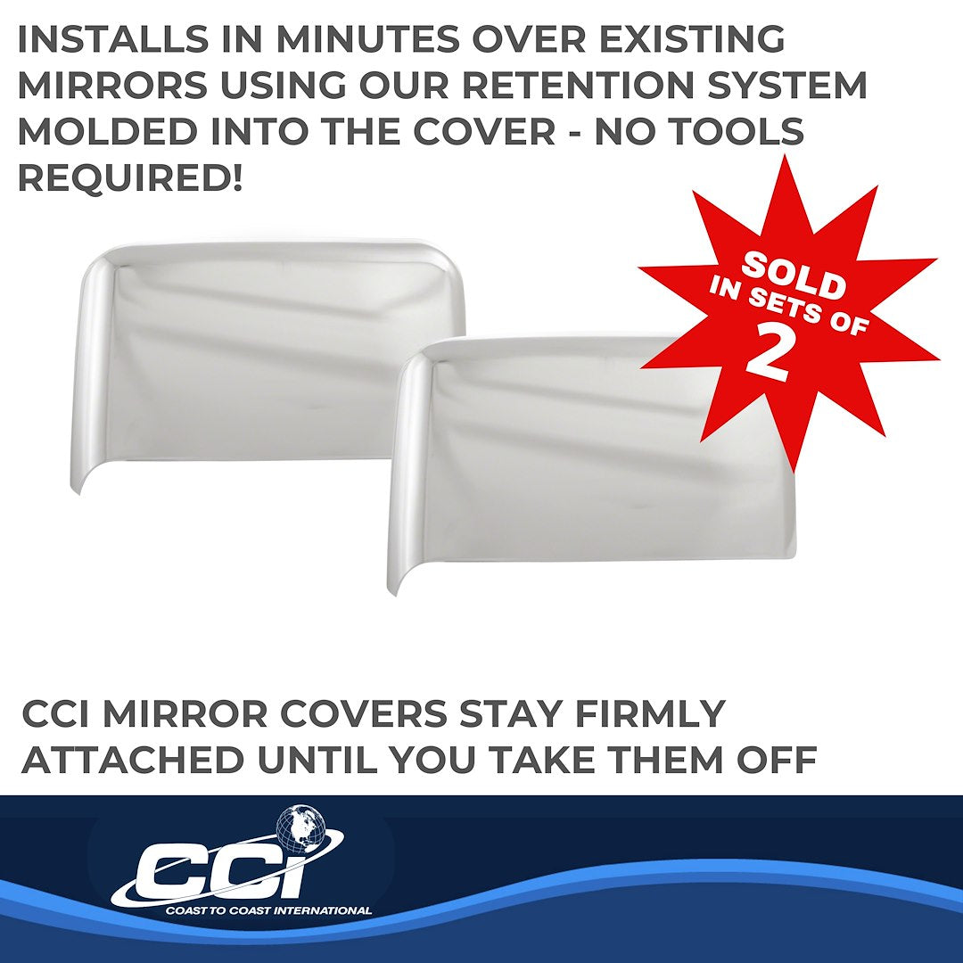 Coast To Coast MC67518 Silverado/Sierra Chrome Tow Tops - image 3