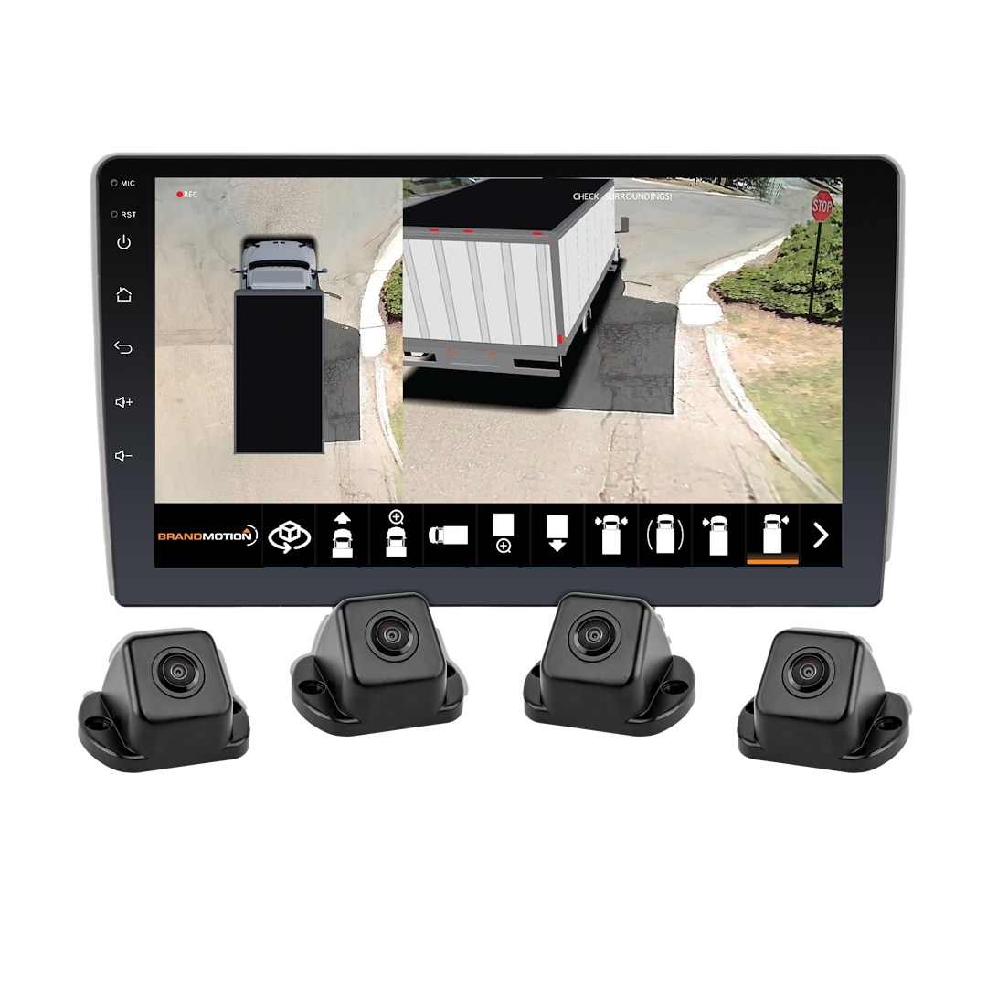 BrandMotion SurroundVUE™ 230 Degree Universal Rear Mount Backup Camera FLTW-3601 - image 2