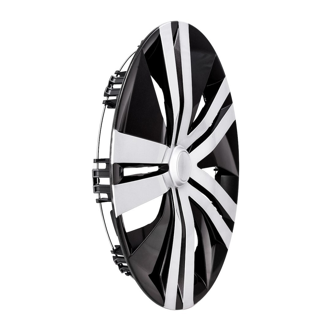 Coast To Coast 55116SB Black/Silver Leaf Wheel Covers - image 2