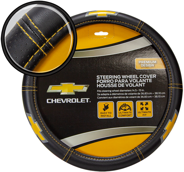 Plasticolor 006693R01 Chevrolet Deluxe Steering Wheel Cover