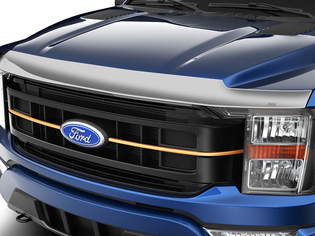 Husky 2892196 Chrome Aeroskin Hood Bug Shield