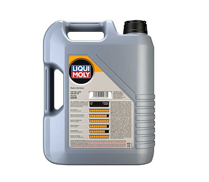 Liqui Moly 20238 Top Tec 6200 0W-20 Synthetic Oil