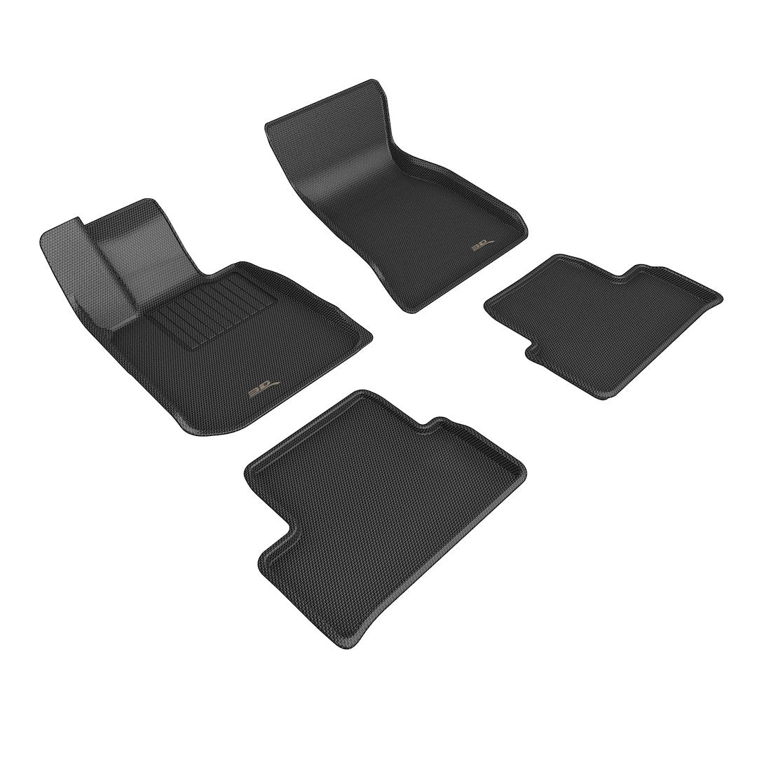 3D Mats KAGU Floor Liner Thermoplastic Rubber Of Carbon Fiber Texture L1BM12901509 - image 1