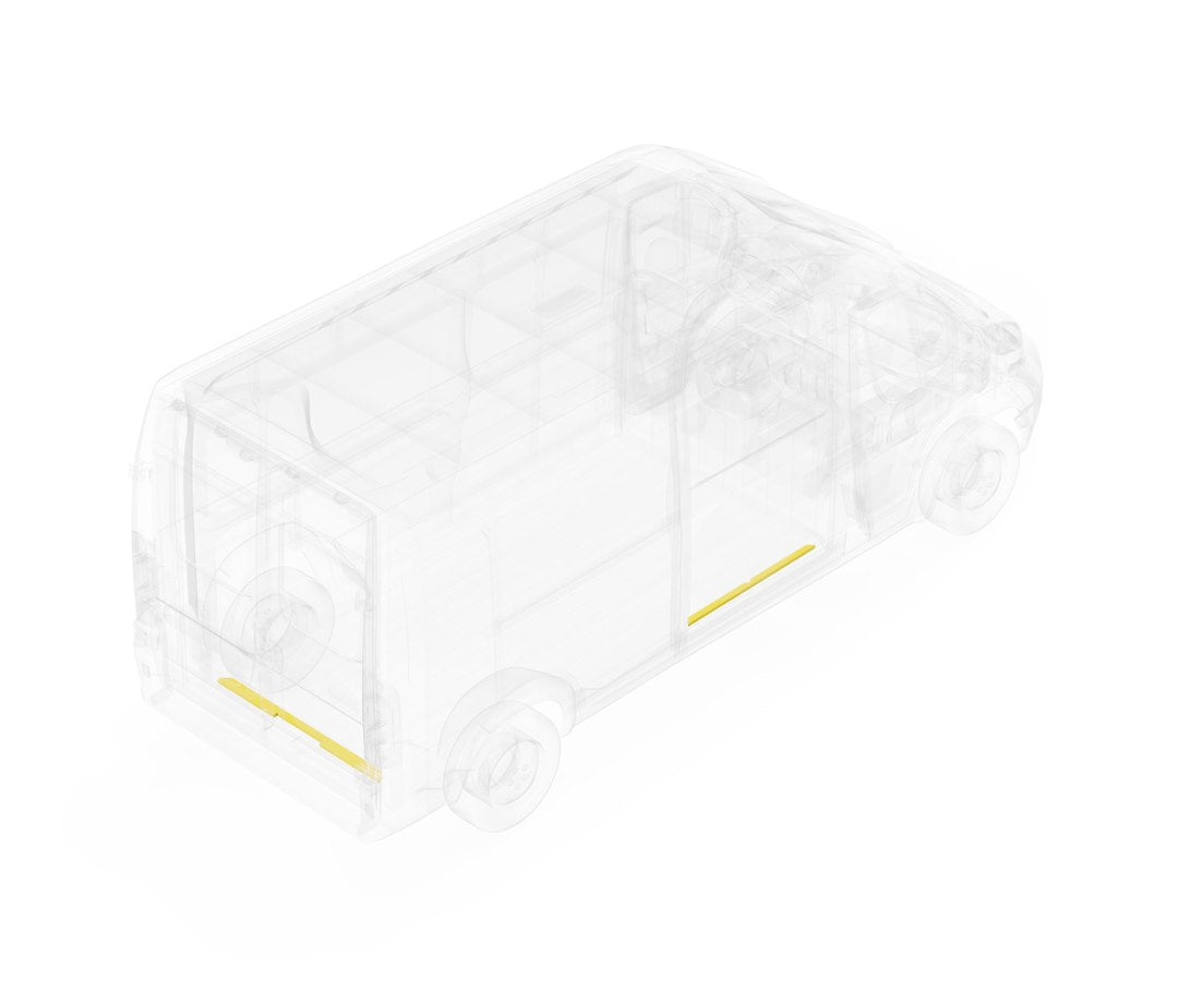 Legend Fleet 609-151-1018 Steel Floor Threshold Set