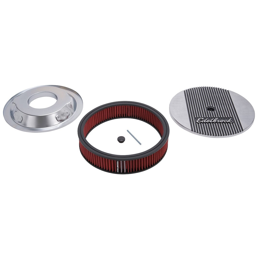 Edelbrock 4266 Elite II Polished Round Air Cleaner