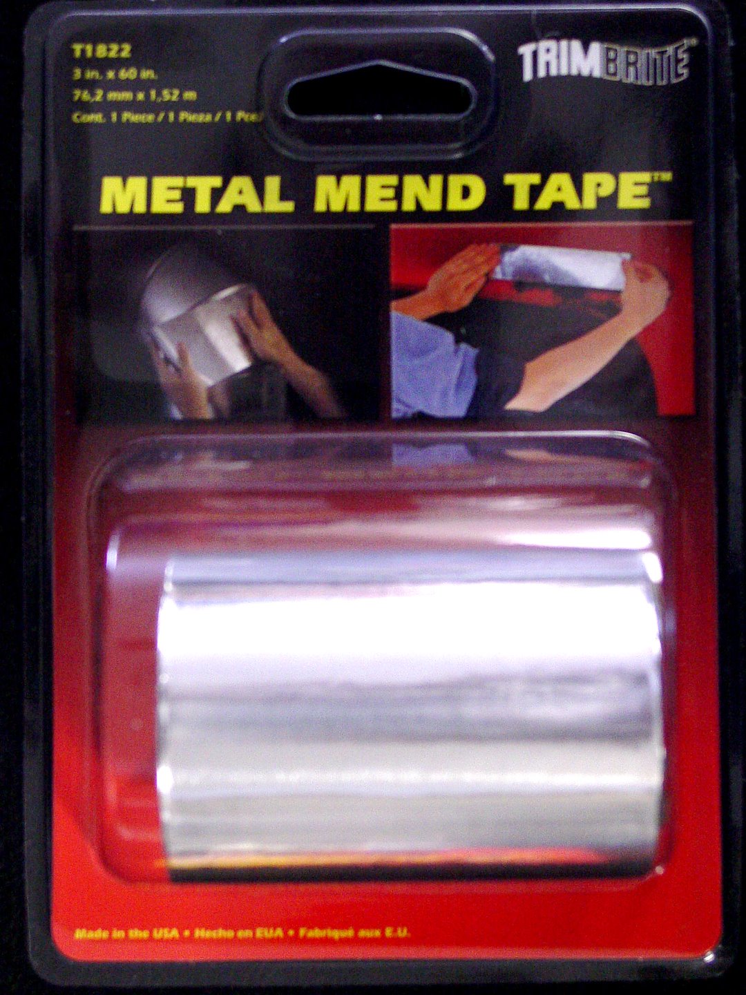 Trimbrite T1822 Metal Mend Multipurpose Tape